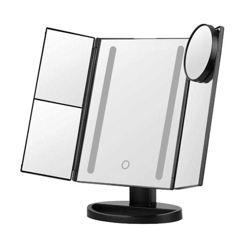 Waarom zou u een trifold LED -spiegel make -up spiegel make -upspiegel met LED kiezen?